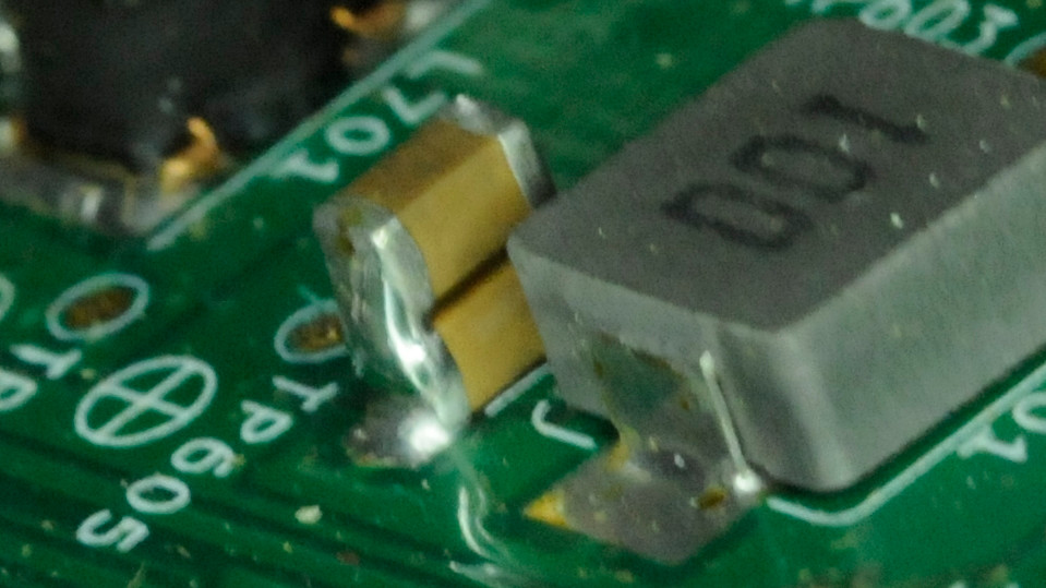 Stacked capacitors