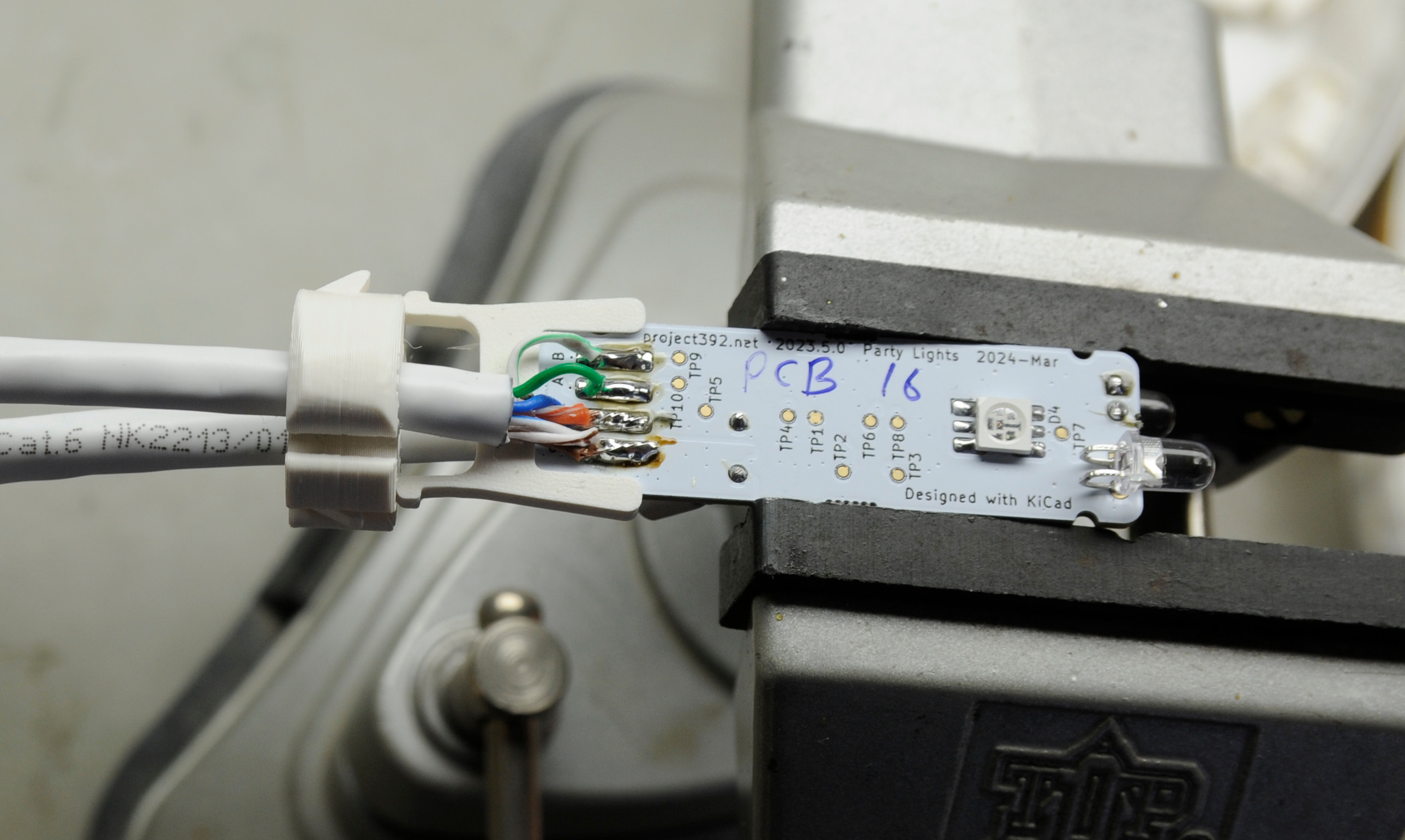 Wired LED board